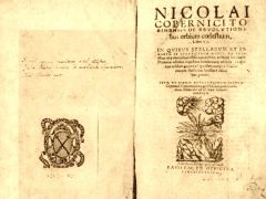 Книга Николая Коперника <br> «О вращении небесных сфер» <br> опубликованая в 1543 году